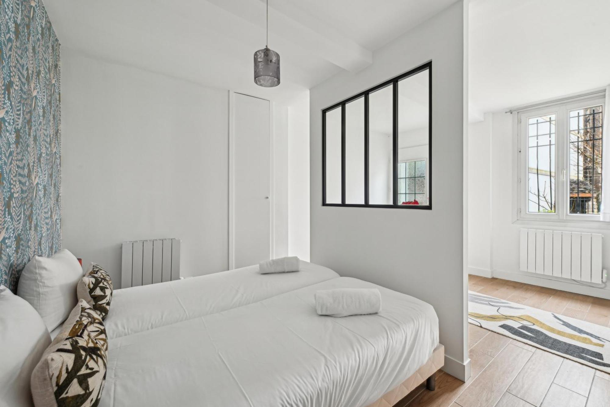 Résidence AURMAT - Appart-hôtel - Boulogne - Paris Boulogne-Billancourt Quarto foto