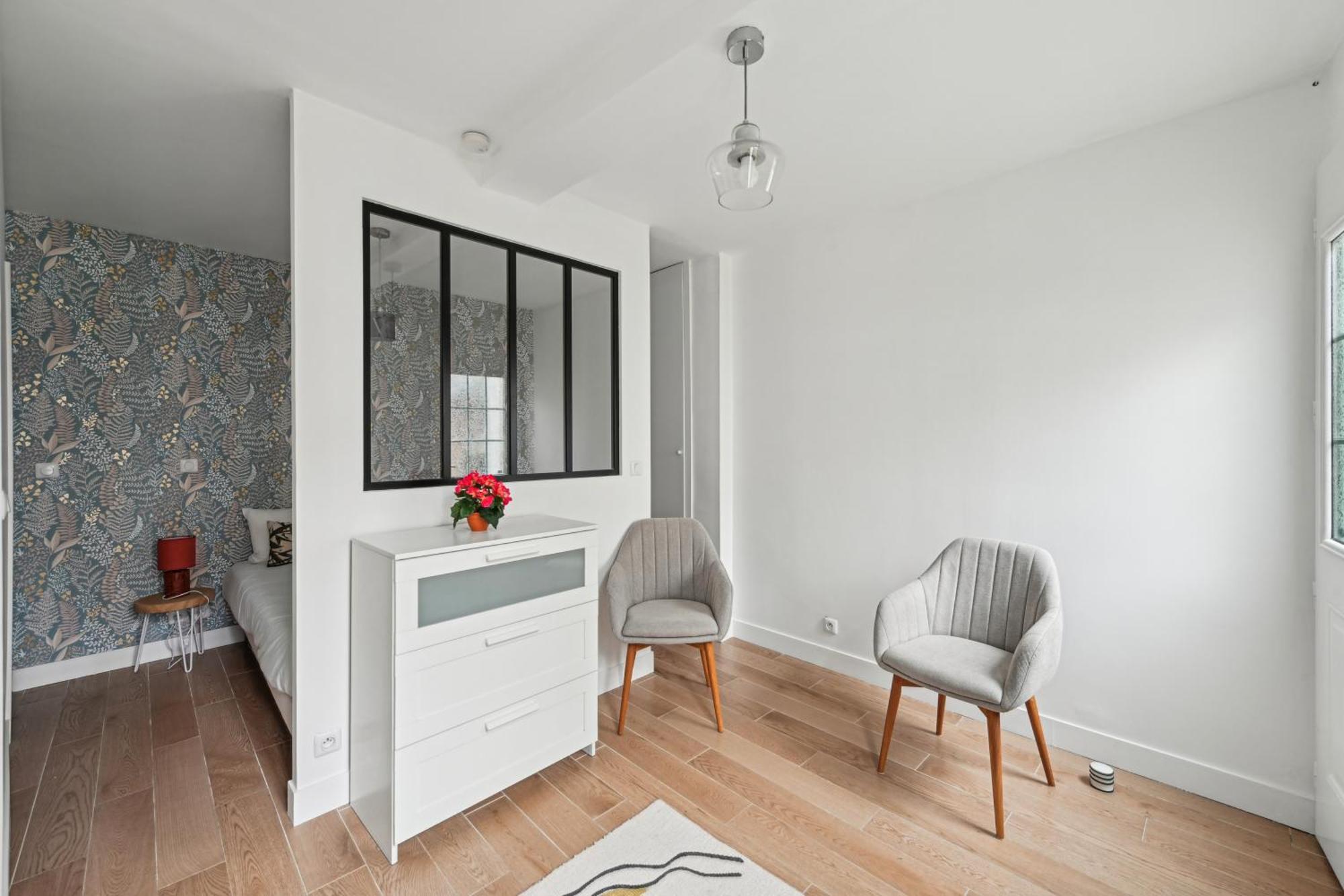 Résidence AURMAT - Appart-hôtel - Boulogne - Paris Boulogne-Billancourt Quarto foto